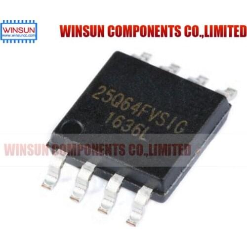 50PCS W25Q64FVSSIG SOP8 W25Q64 SOP 25Q64FVSSIG 25Q64FVSIG W25Q64FVSIG SOP-8 25Q64 SMD new and original