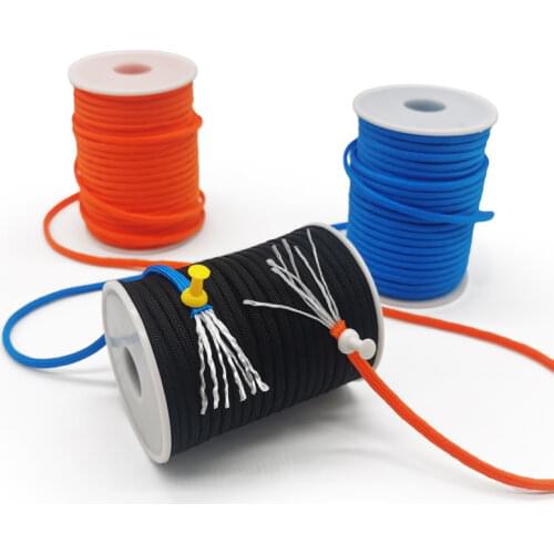 Outdoor 7-Core Paracord High Reflective Paratrooper Rope Emergency Survival Rope Tent Pull Rope Paracord 550 100M