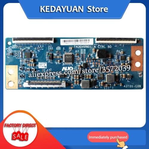 Free shipping original 100% test work for hisense LED43N2600 logic board T430HVN01.A CTRL BD 43T01-C09