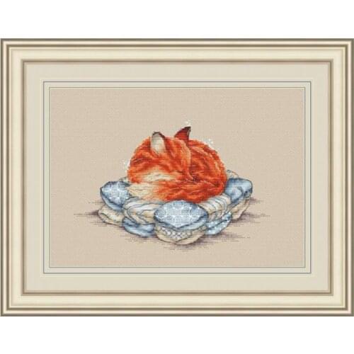 ZZ1141 Homefun Cross Stitch Kit Package Greeting Needlework Counted Cross-Stitching Kits New Style Counted Cross stich Painting