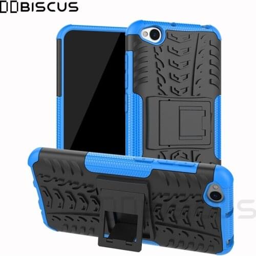 For Xiaomi Redmi GO Case Hard Plastic Soft Silicone Hybrid Armor Stand PC + TPU Cover Xiaomi Redmi go 5.0 inch Capa Redmi G O