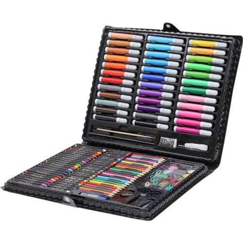 Kids Art Set Children Drawing Set Water Color Pen Crayon Oil Pastel Painting Drawing Tool Art supplies Stationery Set 150 Pcs