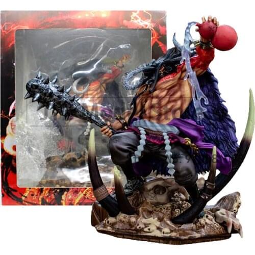 One Piece Kaido Model Action Figure Anime 33CM PVC Battle Statue Collection Toys For Kid Oversize Desktop Decoration Gift Figma