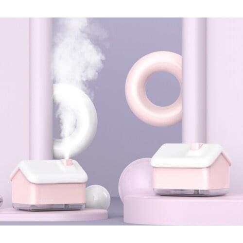 ELOOLE 300ml Electric Humidifier Essential Aroma Oil Diffuser Ultrasonic Cure House Air Humidifier USB Mini Mist Maker LED Light