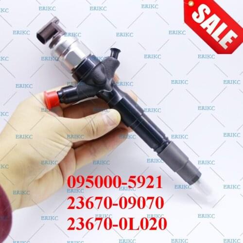 ERIKC 0950005921 Diesel Fuel Injector 095000-5921 (23670-09070) common rail injection Nozzle Spray 095000 5921 for Hilux