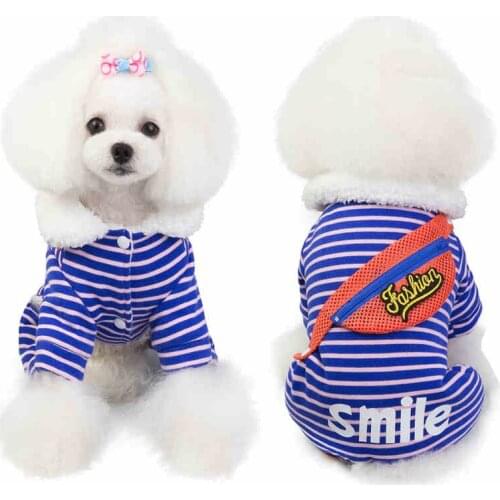 Dog Jumpsuit four leg Warm Dog Coat Jacket Puppy Apparel Winter Dog Clothes Yorkshire Poodle Pomeranian Schnauzer Pet Outfit