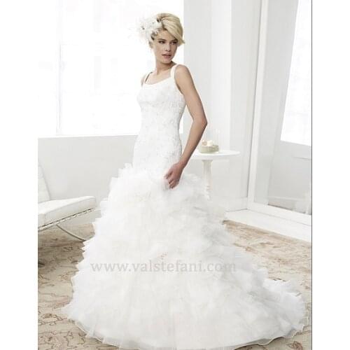 Hot Sale Scoop party puffy dress New Fashion Woman Designer Elegant Beaded A-line Sweetheat Bridal Gowns Bespoke Wedding Dresses