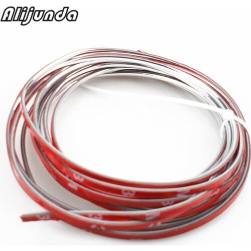 5M * 4mm Car Interior Styling Car DIY Decoration Strip Line Sticker for Buick Regal Lacrosse Excelle GT/XT/GL8/ENCORE