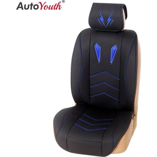 New Leather Car Seat Cushion Car Seat Cover Protector 2 Colors Available Suitable for Most Cars Car Accessories