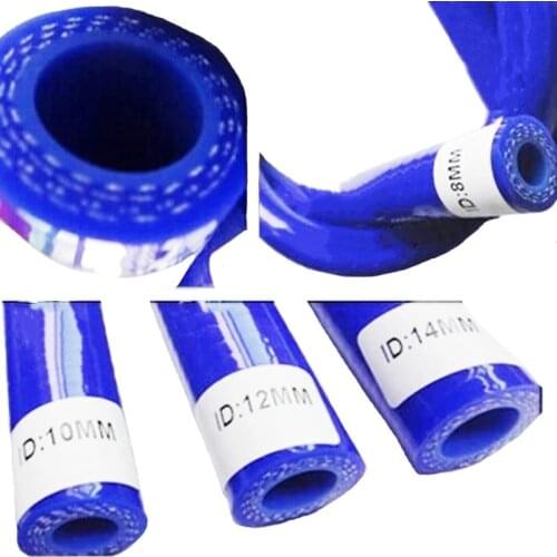 20mm 3 layers Polyester 1 Meter Silicone Straight Hose blue Silica gel tube For Car engine Universal High temperature pipe