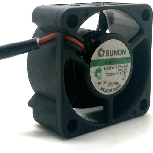 GM2404PKVX-A for Sunon Fan 24V 1.7W 4cm 4020 4*4*2CM 40*40*20MM Cpu Cooler Heatsink Axial Cooling Fan