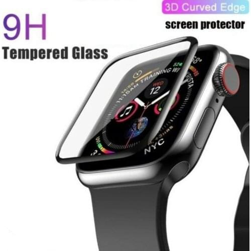 Screen Protector Clear 3D Curved Edge HD Tempered Glass for Apple Watch Series 6 Screen Protector film for iWatch6 SE 40MM 44MM