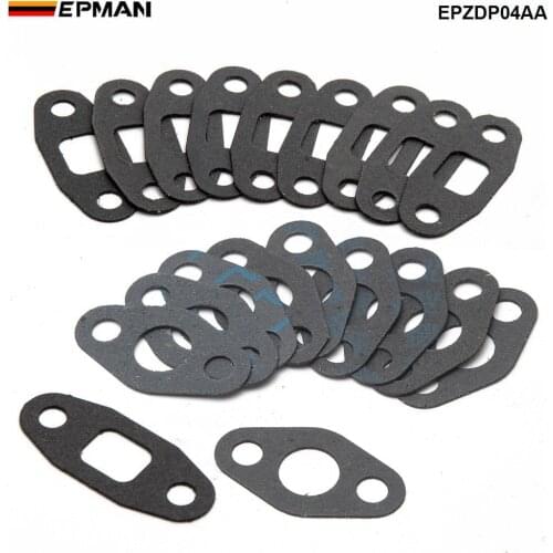 10Pair/Lot Turbo Gaskets T3 T4 Turbine Oil Drain Gaskets EPZDP04AA