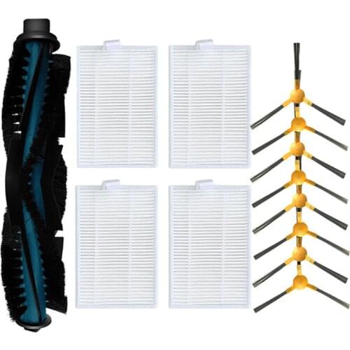 13Pcs Spare Side Brush Brushroll Hepa Filter Replacement Accessories for Kenmore 31510 Smart Robot Vacuum Cleaner