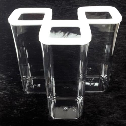 3-Piece Vacuum Lidded Storage Set G-691 Kitchen Mother Spice Set Salt Shaker & Pepper Bowl Tableware Wooden Bamboo