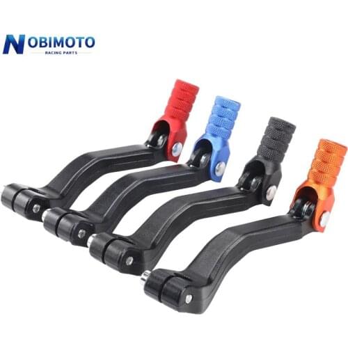 CNC Motorcycle Aluminum Fold Gear Shift Lever For Kayo BSE Apollo CG CB NC 70-200 450 For Zongshen Chinese Dirt Bike MX ATV Quad