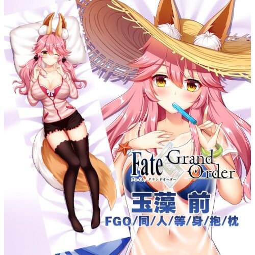 Anime Fate/Grand Order Tamamo no Mae Dakimakura Hugging Body Pillow Case Japanese Otaku Loli Pillow Cushion Cover Bedding SD