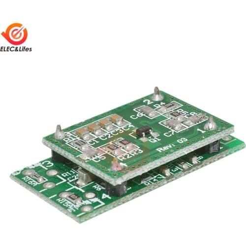 DC 12V LV002 10.525GHz 8-15m Doppler Radar Micro Wave Microwave Sensor Switch Module DC 5.5-24V For Induction Lighting Car 12V