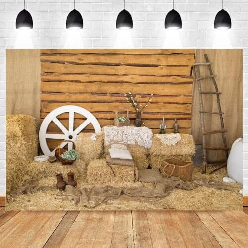 Yeele Autumn Backdrop Farm Barn Warehouse Harvest Countryside Hay Newborn Baby Photography Background Custom For Photo Studio