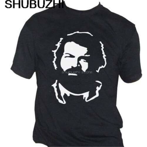 Fm10 t-shirt uomo BUD SPENCER cult movie film idea regalo CINEMA&TV Harajuku Tops t shirt Fashion Classic Unique sbz6135