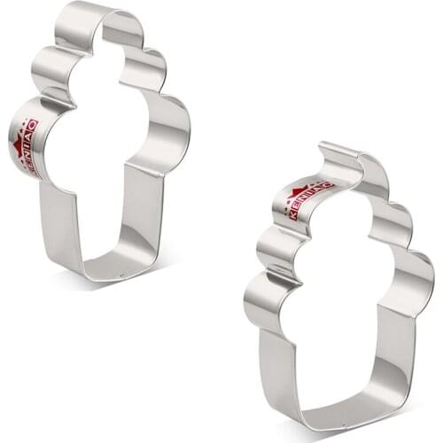 KENIAO Cake / Ice cream Cookie Cutters For Summer - Fondant / Pastry / Biscuit / Sandwich / Bread - Stainless Steel