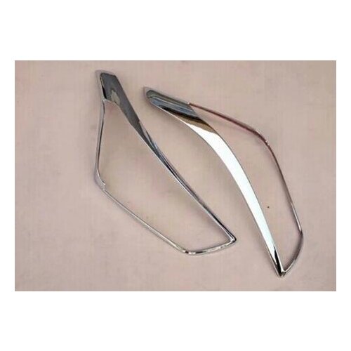 ABS Chrome Front headlight Lamp Cover For 2015 2016 2017 For Hyundai ix25 Creta