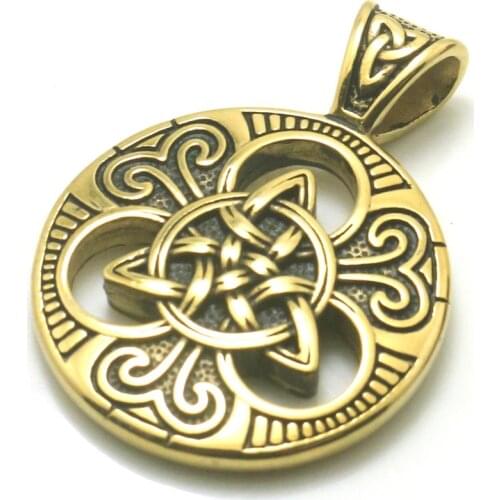 Men Boy 316L Stainless Steel Cool Viking Vintage Newest Pendant