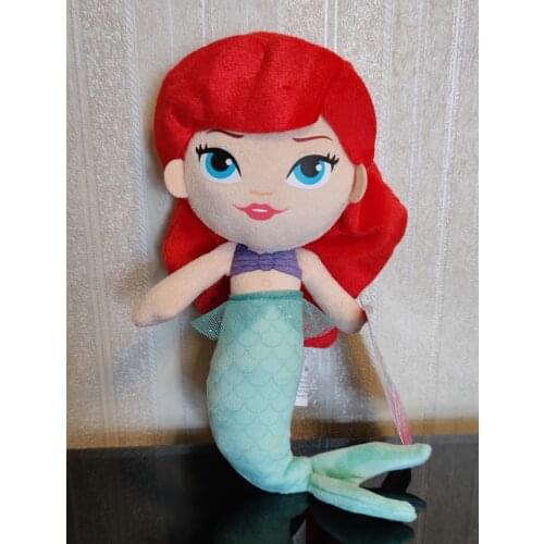 New Arrival 18-20cm Disney Princess Rainbow Reveal Ariel Plush Doll - The Little Mermaid - Children toy Birthday gift