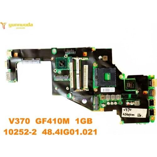 Original for Lenovo V370 laptop motherboard V370 GF410M 1GB 10252-2 48.4IG01.021 tested good free shipping