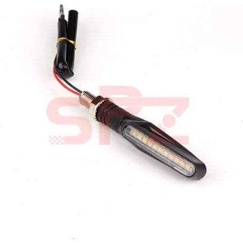 Motorcycle Turn Sequential Signals LED Blinker Flowing Water Flashing Lights Tail Stop Indicators Turn Signal