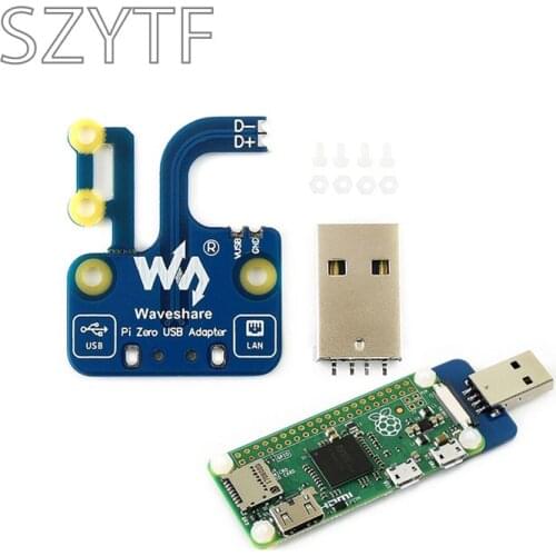 Raspberry Pi Zero W Micro USB to type A USB adapter board Expansion board USB power supply