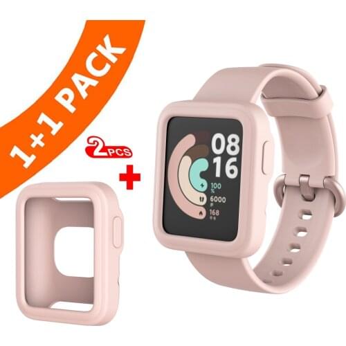 Strap For XiaoMi Mi Watch Lite Case Bracelet Silicone Strap Watch Band For Xiaomi Watch Lite Protector Case Cover Film Straps