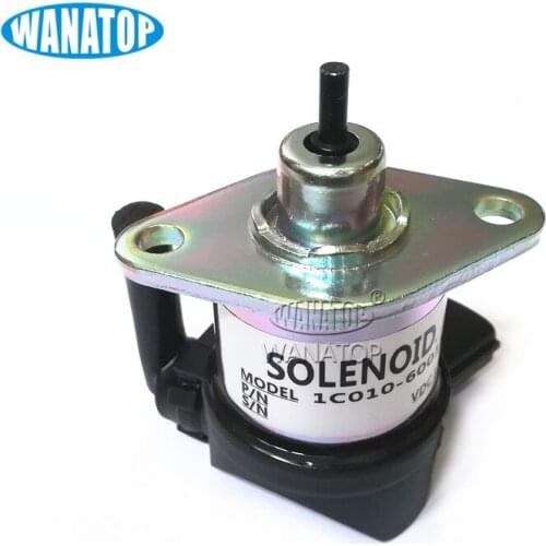 Fuel Stop Solenoid 1C010-60015 1C01060015 For Kubota M105S M105X M6800 M8200 M8540 M9000 M9540