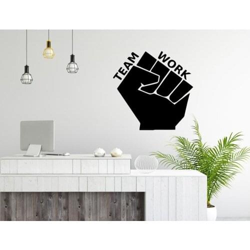 Success Office Wall Quote Work Idea Vinyl Sticker Mural Office Business Wall Decal Waterproof Wall Sticker Removable Art B019