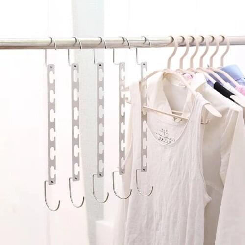 Magic Hangers for Clothes Hanging Chain Metal Cloth Clothes Hangers Organizer Hangers Clothes Rack Closet Hanger Save Space