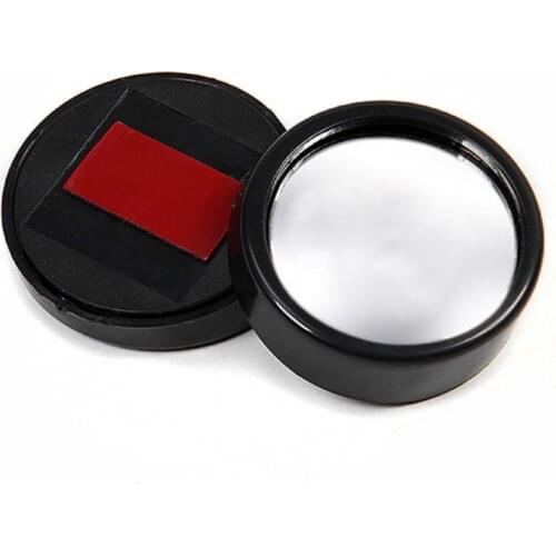 1 piece universal Driver 2 Side Wide Angle Round Convex Car Vehicle Mirror Blind Spot Auto RearView