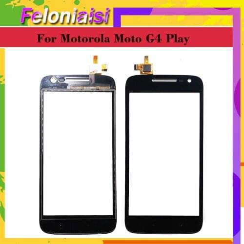 10pcs Original 5.0" For Motorola Moto G4 Play XT1603 XT1601 XT1604 XT1602 Touch Screen Digitizer Sensor Outer Glass Lens Panel