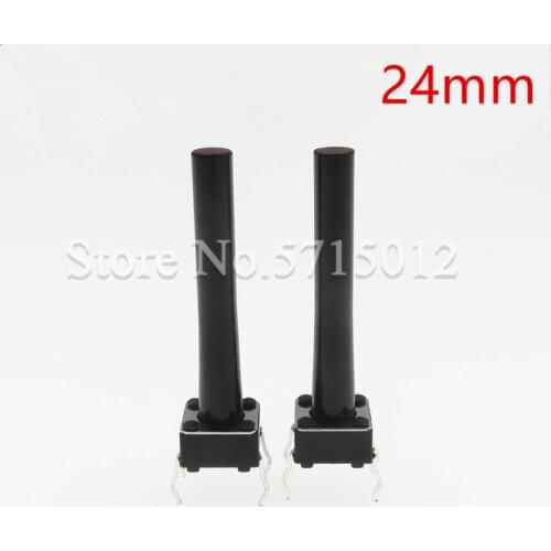 200pcs/lot Tactile tact Switch Push Button switch micro switches 4pin 6*6*24mm for LCD Screen Monitor