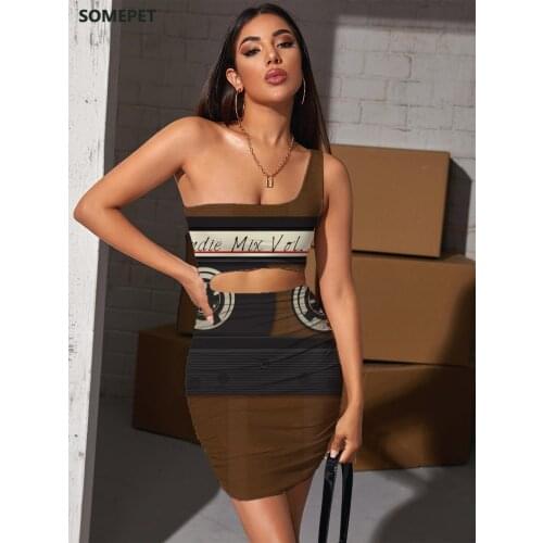 SOMEPET Brand Music Dresses Women Party Pleating Rock Bodycon Dress Retro Hollow out Dresses Womens Clothing Plus Size Short