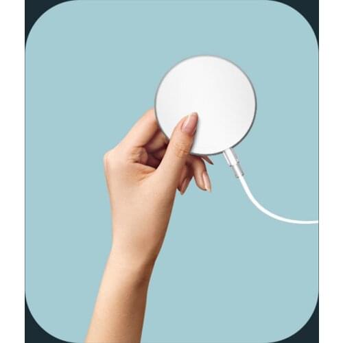 Charger Case For iPhone 12 Pro Max Magsafing Magnetic Wireless Charging Silicone Cover For iPhone 12 Charger Protective Cover