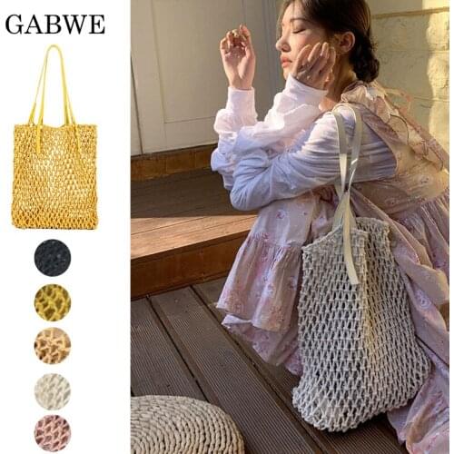 Женские вязаные сумки GABWE China At AliExpress