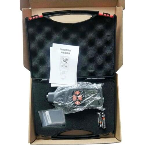 China Cheap High Accuracy Portable NDT Car Paint Coating Thickness Gauge/ Meter /Tester with Battery
