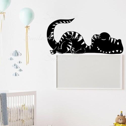 Beauty Dinasour Wall Sticker Pvc Wall Art Stickers Modern Fashion Wallsticker For Kids Room Decoration Accessories Murals