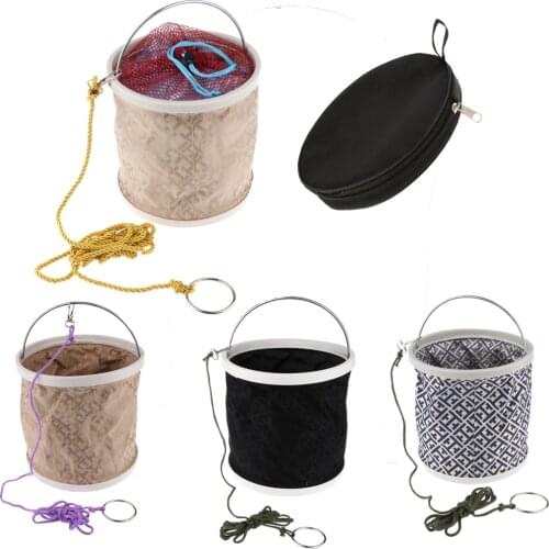 Multifunctional Collapsible Bucket Portable Outdoor Camping Hiking Fishing Washing Travel Water Container Folding Bucket