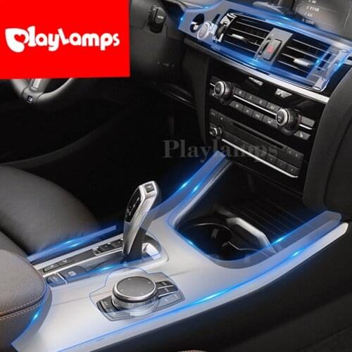 Sticker For BMW X3 F25 X4 F26 TPU Interior Sticker Transparent Protective Film sticker and decals accessories