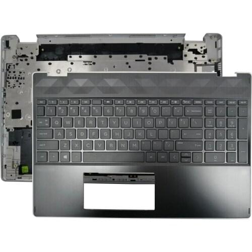 NEW Laptop For Asus X556 FL5900U A556U K556UA X556UA F556U VM591U V556U Laptop Palmrest Upper Case US Keyboard Silver