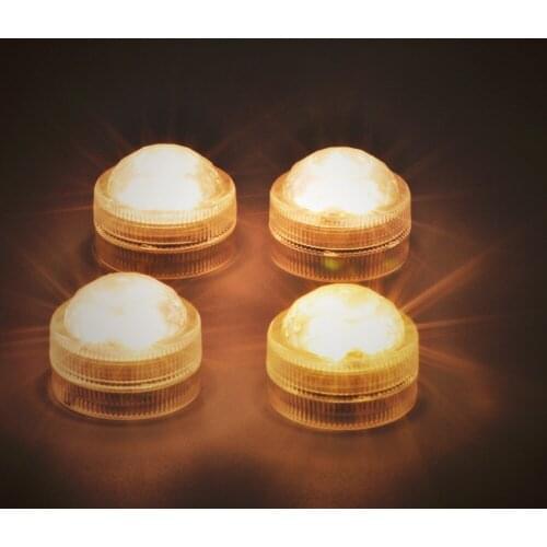 Underwater Light Waterproof LED Submersible Lamp For Swimming Pool Pond Wedding Party Colorful Decoration Lights