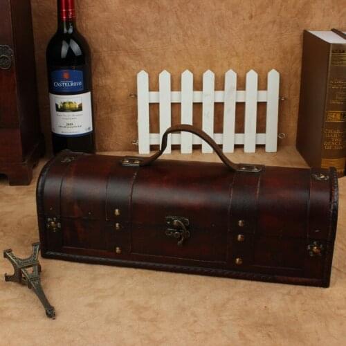 Plant sales selling vintage antique wine box wine gift box packaging wine grape antique box