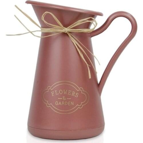 Saccura Metal Flower Vases