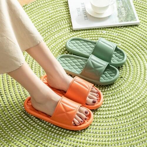 Women Sandals Indoor Summer Slippers Non-slip Couple Sandalias Men Sandales Soft Bottom Shose EVA Outside Fashion Sandals
